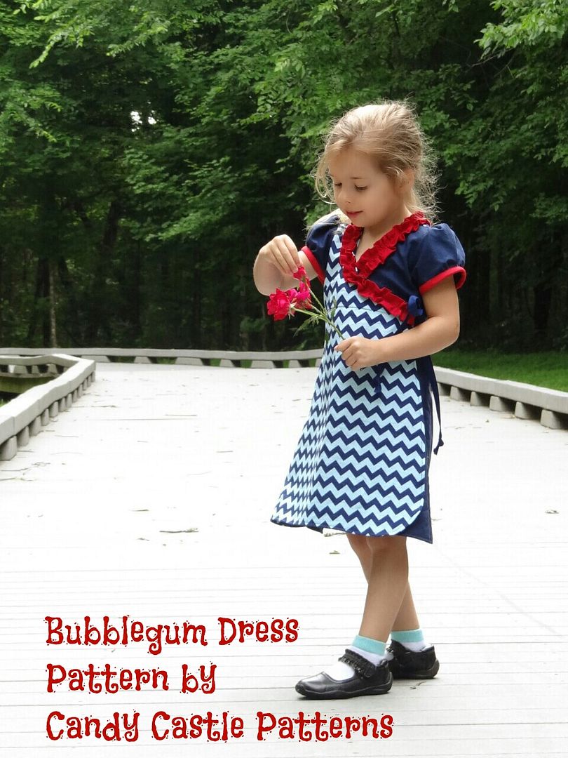 Bubblegum Dress PDF Pattern by Candy Castle Patterns Review That'sSewKari